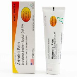 Diclofenac 1% gel for joint stiffness and arthritis pain relief